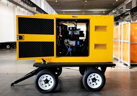 What are the advantages of mobile trailer-mounted diesel generator sets?